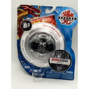 Bakugan Battle Brawlers B3 BakuSteel Booster Pack Ext. Plus 2009 Spin Master